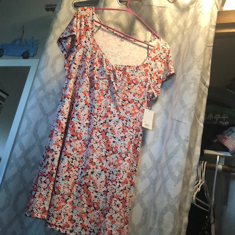 Floral Mini-Dress